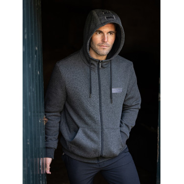 Sweat à capuche zippé homme LeMieux en polaire Sweat à capuche zippé homme LeMieux en polaire