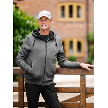 Sweat à capuche zippé homme LeMieux en polaire Sweat à capuche zippé homme LeMieux en polaire