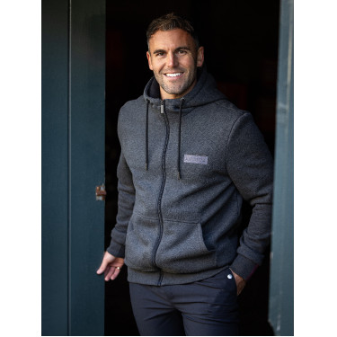 Sweat à capuche zippé homme LeMieux en polaire Sweat à capuche zippé homme LeMieux en polaire