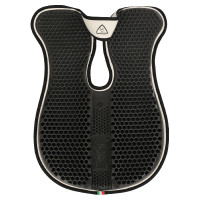 Amortisseur Acavallo dégarotté mémoire de forme réhausseur arrière Blanc