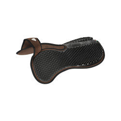 Amortisseur Acavallo dégarotté mémoire de forme réhausseur arrière Marron Amortisseur Acavallo dégarotté mémoire de forme réhausseur arrière Marron