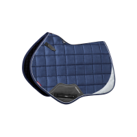 LeMieux Reflective Suede Close Contact Square Zadeldek Marineblauw LeMieux Reflective Suede Close Contact Square Zadeldek Marineblauw