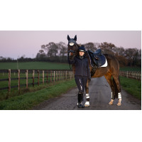 LeMieux Suede Dressage Square Reflective Marineblauw LeMieux Suede Dressage Square Reflective Marineblauw