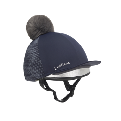 Reflecterende LeMieux Eleanor muts met pompon Reflecterende LeMieux Eleanor muts met pompon