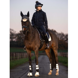 Reflecterende LeMieux Eleanor muts met pompon Reflecterende LeMieux Eleanor muts met pompon