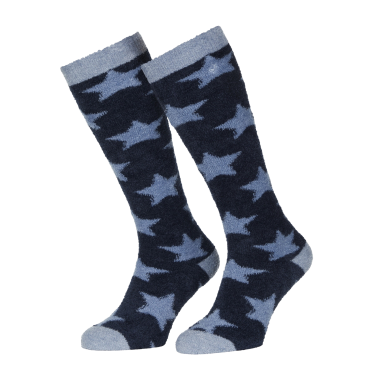 Chaussettes LeMieux Fluffies Sasha Star Bleu atlantique Chaussettes LeMieux Fluffies Sasha Star Bleu atlantique