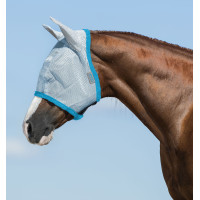 Masque anti-mouches Horseware Amigo Beige / vert Masque anti-mouches Horseware Amigo Beige / vert