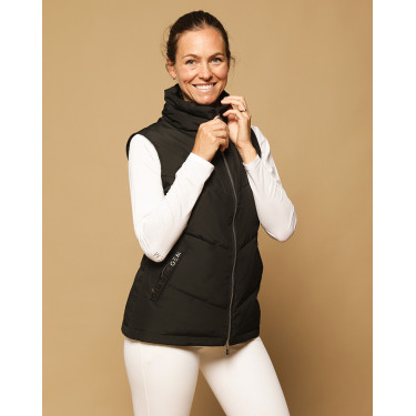 Mouwloze bodywarmer GEM Stella Zwart