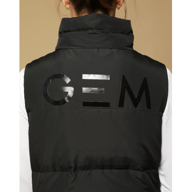 Mouwloze bodywarmer GEM Stella Zwart