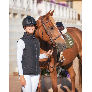 Mouwloze bodywarmer GEM Stella Zwart