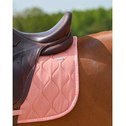 Zadeldek GEM Love dressuur Koraal Rood Zadeldek GEM Love dressuur Koraal Rood