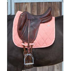 Zadeldek GEM Love dressuur Koraal Rood Zadeldek GEM Love dressuur Koraal Rood