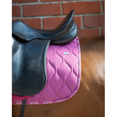 Zadeldek GEM Love dressuur Framboos Rood