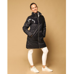 Lange donsjas GEM Tower Marineblauw