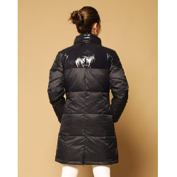 Lange donsjas GEM Tower Marineblauw