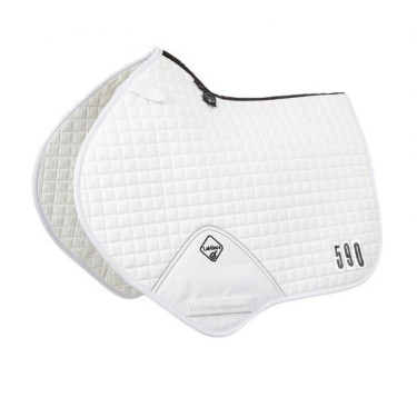 Tapis LeMieux competition close contact square - coton Blanc ancien modèle