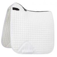 Tapis LeMieux dressage square - coton Blanc Tapis LeMieux dressage square - coton Blanc