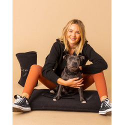 Tapis pour chien GEM 60 x 80 cm Noir Tapis pour chien GEM 60 x 80 cm Noir