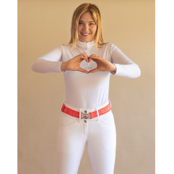 Ceinture GEM Zaza Corail Rouge