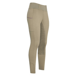 Legging d'équitation HV Polo Classic FullGrip Vert pétrole