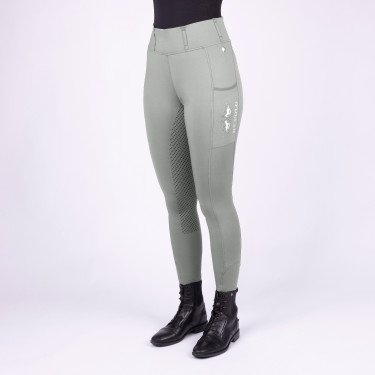 Legging d'équitation HV Polo Classic FullGrip Vert pétrole Legging d'équitation HV Polo Classic FullGrip Vert pétrole