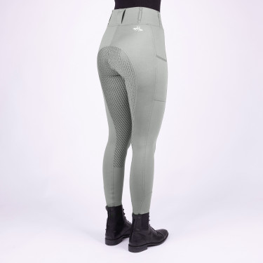 Legging d'équitation HV Polo Classic FullGrip Vert pétrole Legging d'équitation HV Polo Classic FullGrip Vert pétrole