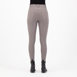 Pantalon d'équitation HV Polo Favourite Midwaist FullGrip Sable foncé Gris