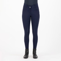 Rijbroek HV Polo Favourite Midwaist FullGrip Marineblauw Rijbroek HV Polo Favourite Midwaist FullGrip Marineblauw