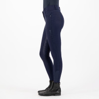 Pantalon d'équitation HV Polo Favourite Midwaist FullGrip Bleu marine