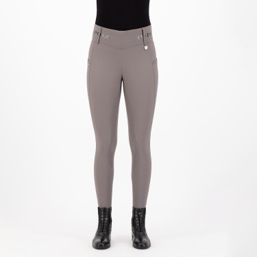 Legging d'équitation HV Polo Favourite Highwaist FullGrip Sable foncé Gris