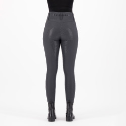 Legging d'équitation HV Polo Favourite Highwaist FullGrip Gris Zinc