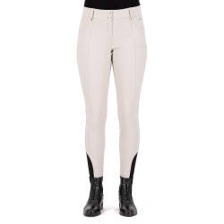 Pantalon d'équitation HV Polo Ellen Highwaist FullGrip Gris Zinc Beige Pantalon d'équitation HV Polo Ellen Highwaist FullGrip Gris Zinc Beige