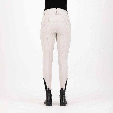Pantalon d'équitation HV Polo Ellen Highwaist FullGrip Gris Zinc Beige Pantalon d'équitation HV Polo Ellen Highwaist FullGrip Gris Zinc Beige