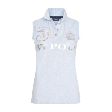 Polo Favouritas zonder mouwen HV Polo Gemêleerde wolk Grijs