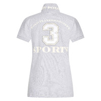 Polo Favouritas EQ Gris chiné Polo Favouritas EQ Gris chiné