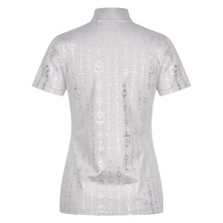 Top manches courtes HV Polo Jolie Gris perle