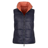 Mouwloze omkeerbare bodywarmer HV Polo Claire Gember Oranje Mouwloze omkeerbare bodywarmer HV Polo Claire Gember Oranje