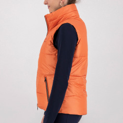 Mouwloze omkeerbare bodywarmer HV Polo Claire Gember Oranje Mouwloze omkeerbare bodywarmer HV Polo Claire Gember Oranje