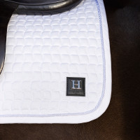 Tapis de selle HV Polo Dae GP Blanc Tapis de selle HV Polo Dae GP Blanc