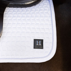 Tapis de selle HV Polo Dae DR Blanc
