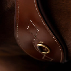 Sangle de dressage HV Polo Legacy Marron