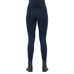 Legging d'équitation Easy Rider Rihanna FullGrip Bleu marine