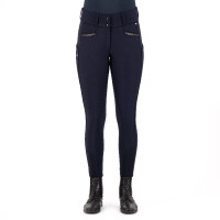Pantalon d'équitation Easy Rider Amore FullGrip Bleu marine