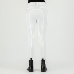 Pantalon d'équitation Euro-Star Arielle Competition Grip Connect Knee Blanc