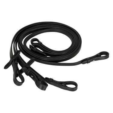 Rênes double Imperial Riding Plain leather