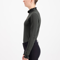 Top Imperial Riding Anna lange mouwen Diep woud Groen Top Imperial Riding Anna lange mouwen Diep woud Groen