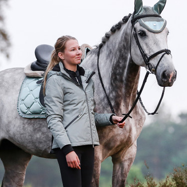 Tech jas Imperial Riding Lucky Zwarte salie Groen