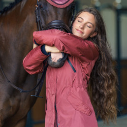 Parka tech Imperial Riding Jolly Rose foncé Parka tech Imperial Riding Jolly Rose foncé