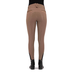 Pantalon d'équitation Imperial Riding El Capone high waist winterwarm FullGrip Macchiato Marron