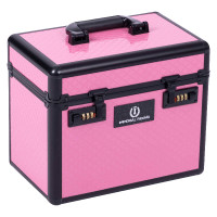 Box de pansage Imperial Riding Shiny small Rose / noir Box de pansage Imperial Riding Shiny small Rose / noir